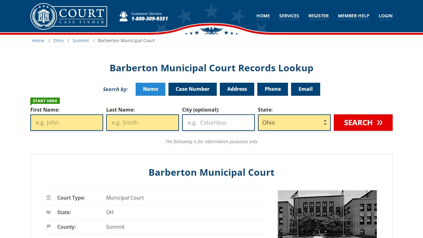 Barberton Municipal Court Records | Barberton, Summit County, OH Court ...